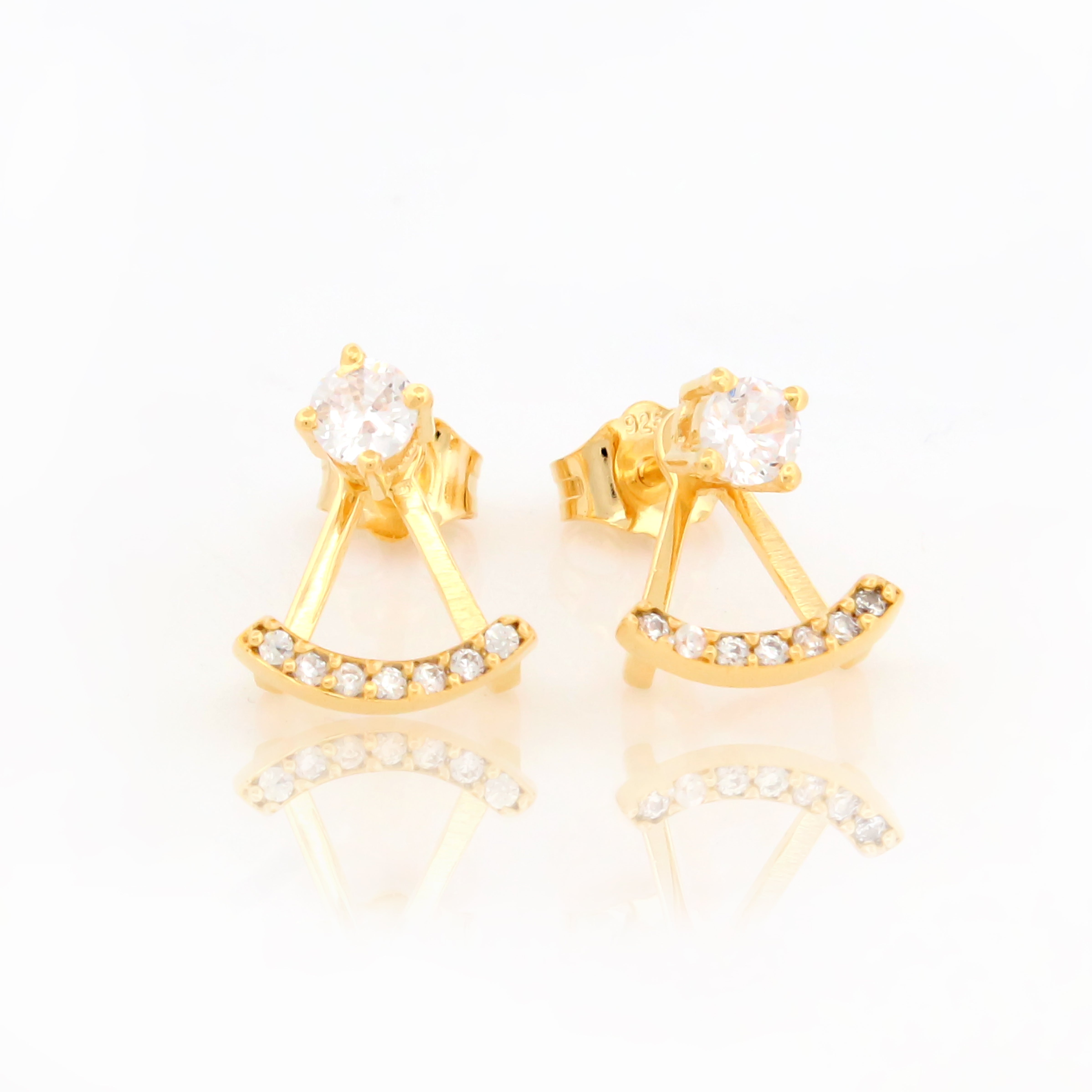 Sterling Silver Turn the Tide Earring for Women