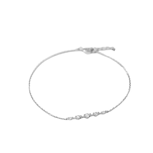 Elegant Silver chain bracelet