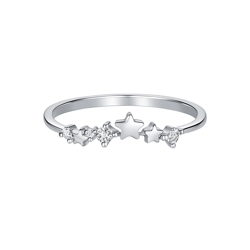 Star Sterling Silver Ring